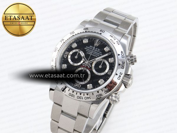 Rolex Daytona 116509 Black Diamonds Dial A7750