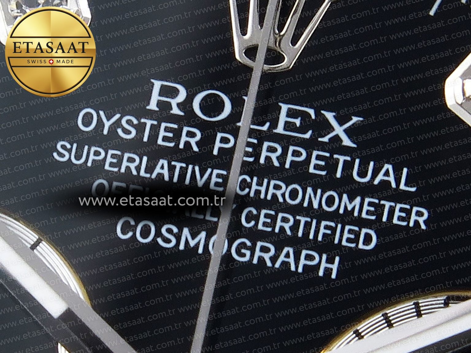 Rolex Daytona 116509 Black Diamonds Dial A7750 - Görsel 10