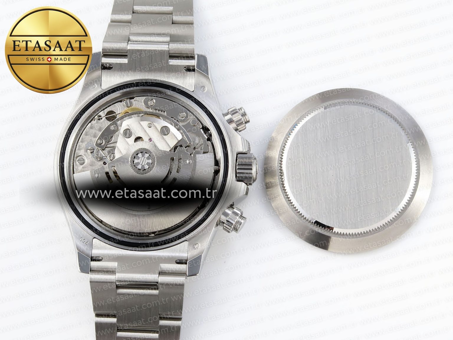 Rolex Daytona 116509 Black Diamonds Dial A7750 - Görsel 19