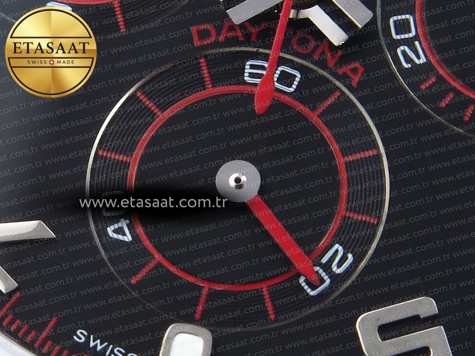 Rolex Daytona 116509 Black Numeral Dial A7750 - Görsel 12