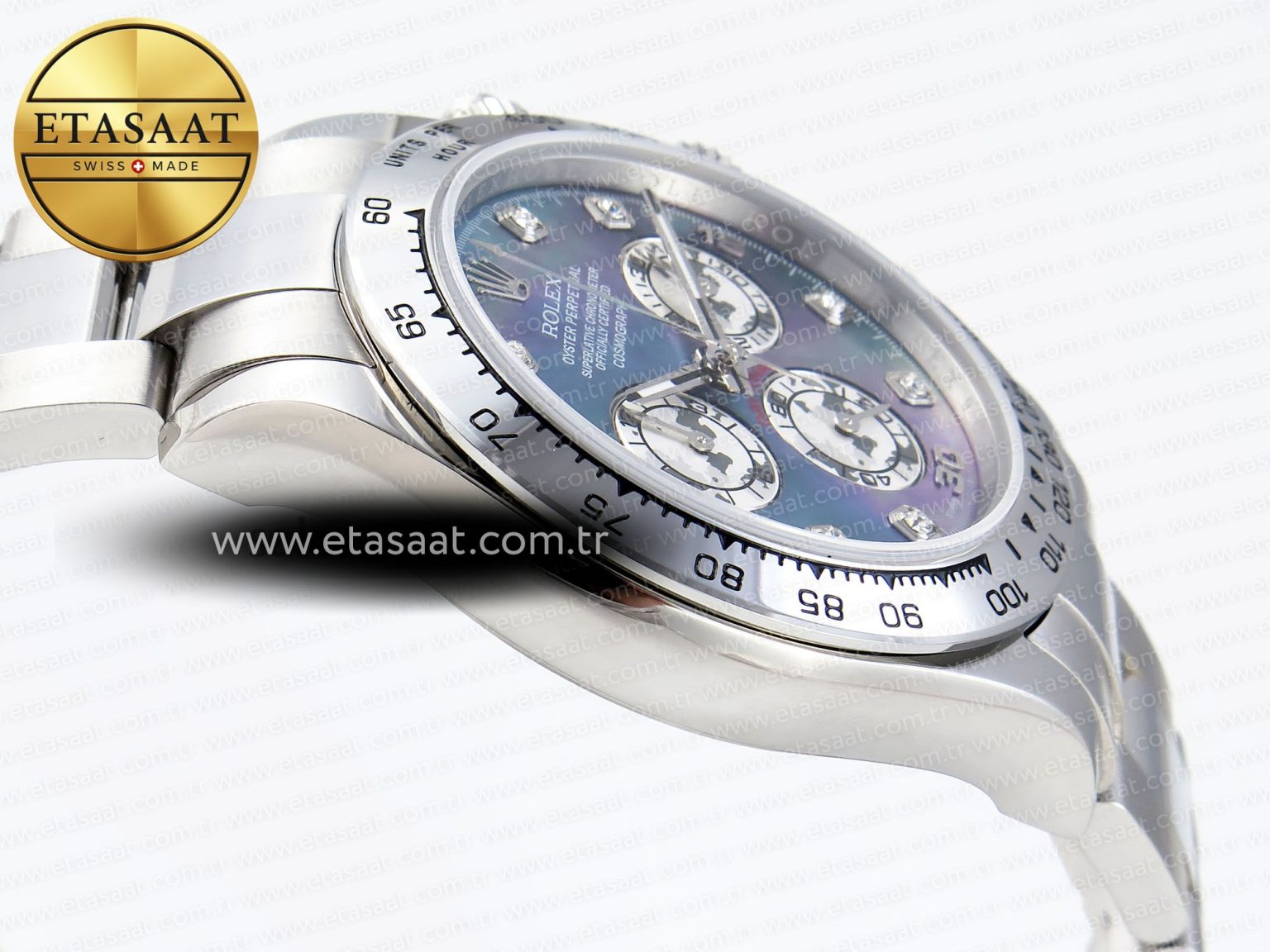 Rolex Daytona 116509 Blue MOP Dial A7750 - Görsel 9