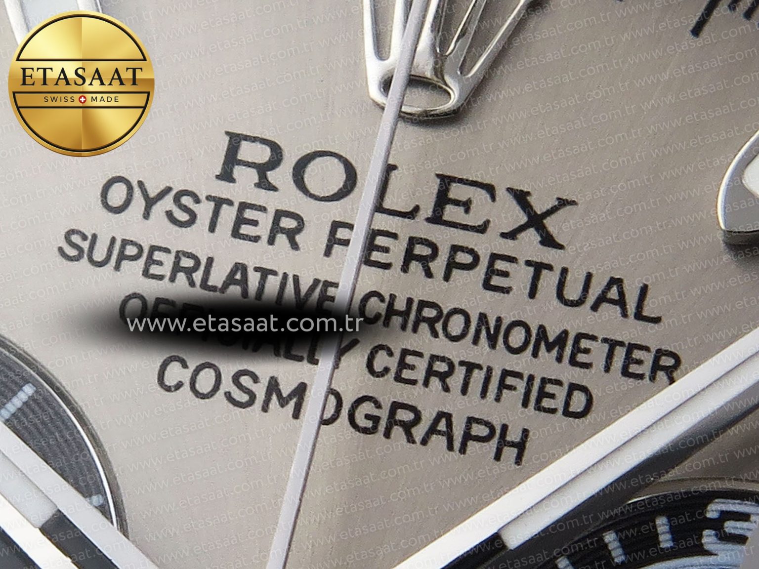 Rolex Daytona 116509 Gray/Black Dial A7750 - Görsel 10