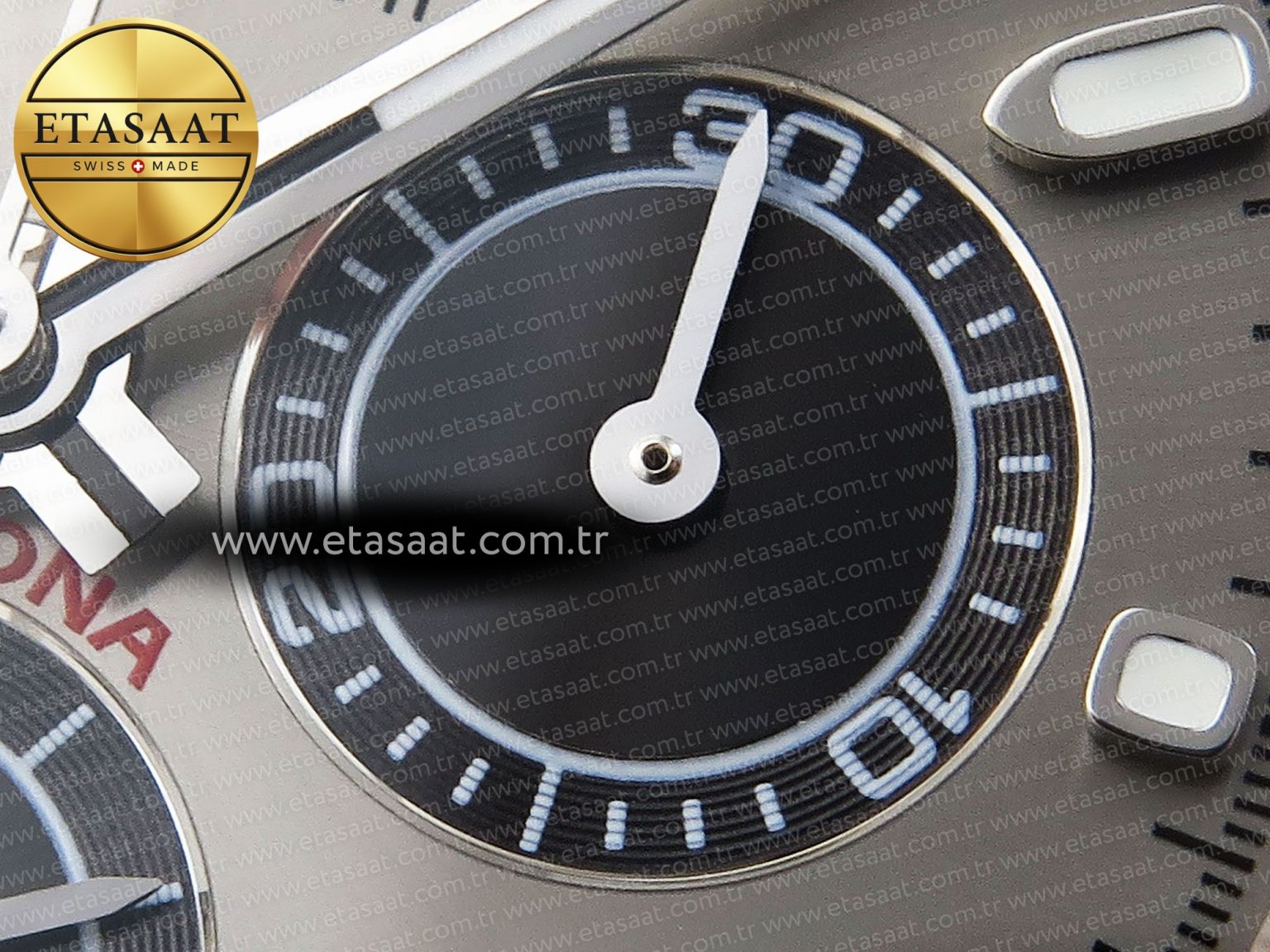 Rolex Daytona 116509 Gray/Black Dial A7750 - Görsel 11