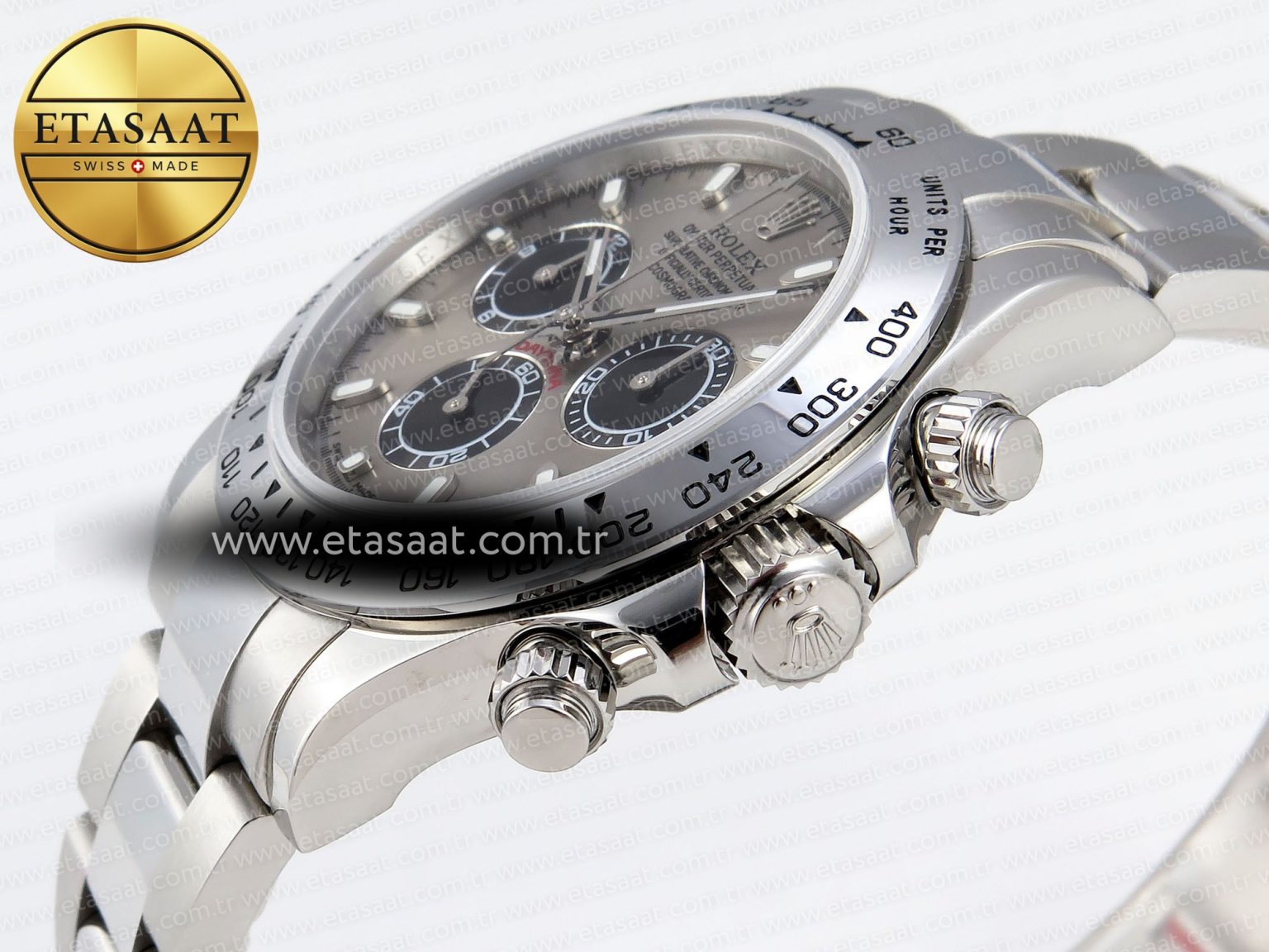 Rolex Daytona 116509 Gray/Black Dial A7750 - Görsel 8