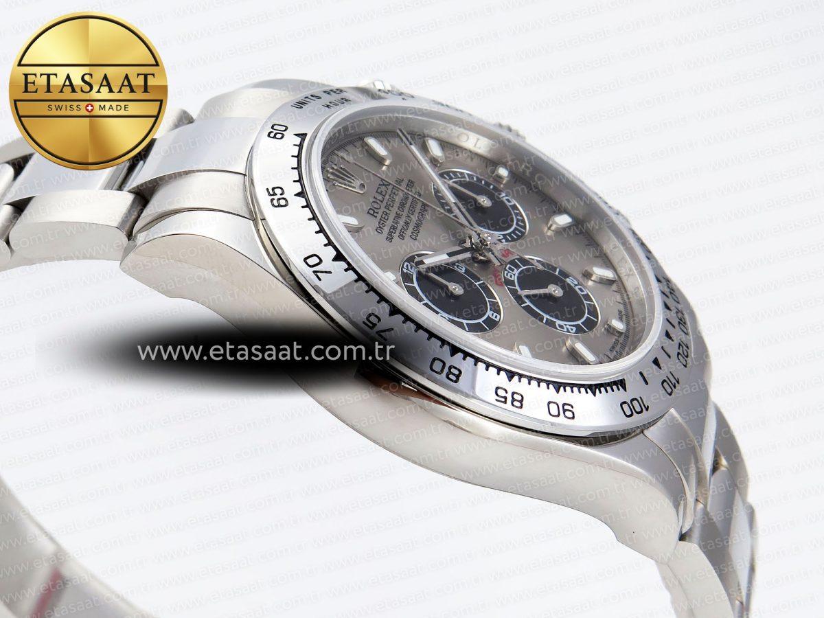Rolex Daytona 116509 Gray/Black Dial A7750 - Görsel 9