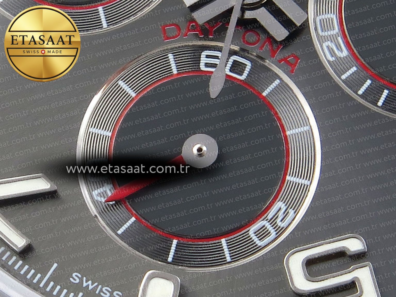 Rolex Daytona 116509 Gray Numeral Dial A7750 - Görsel 12