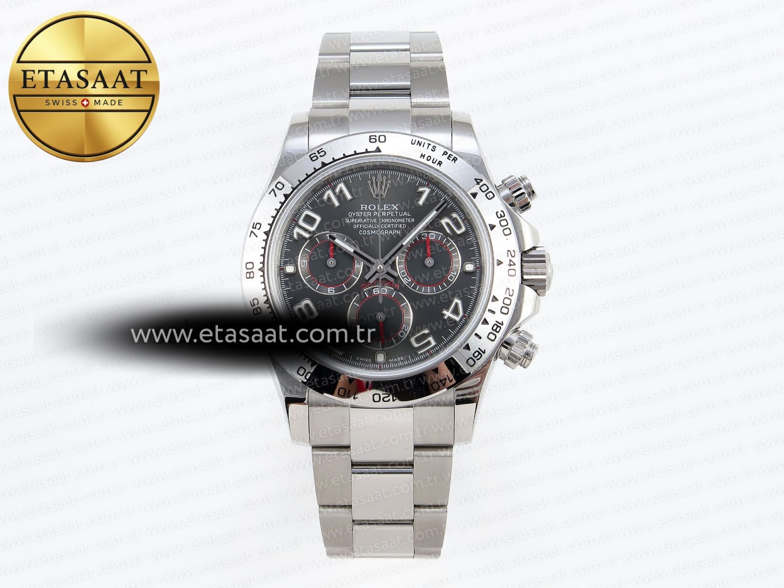 Rolex Daytona 116509 Gray Numeral Dial A7750 - Görsel 3