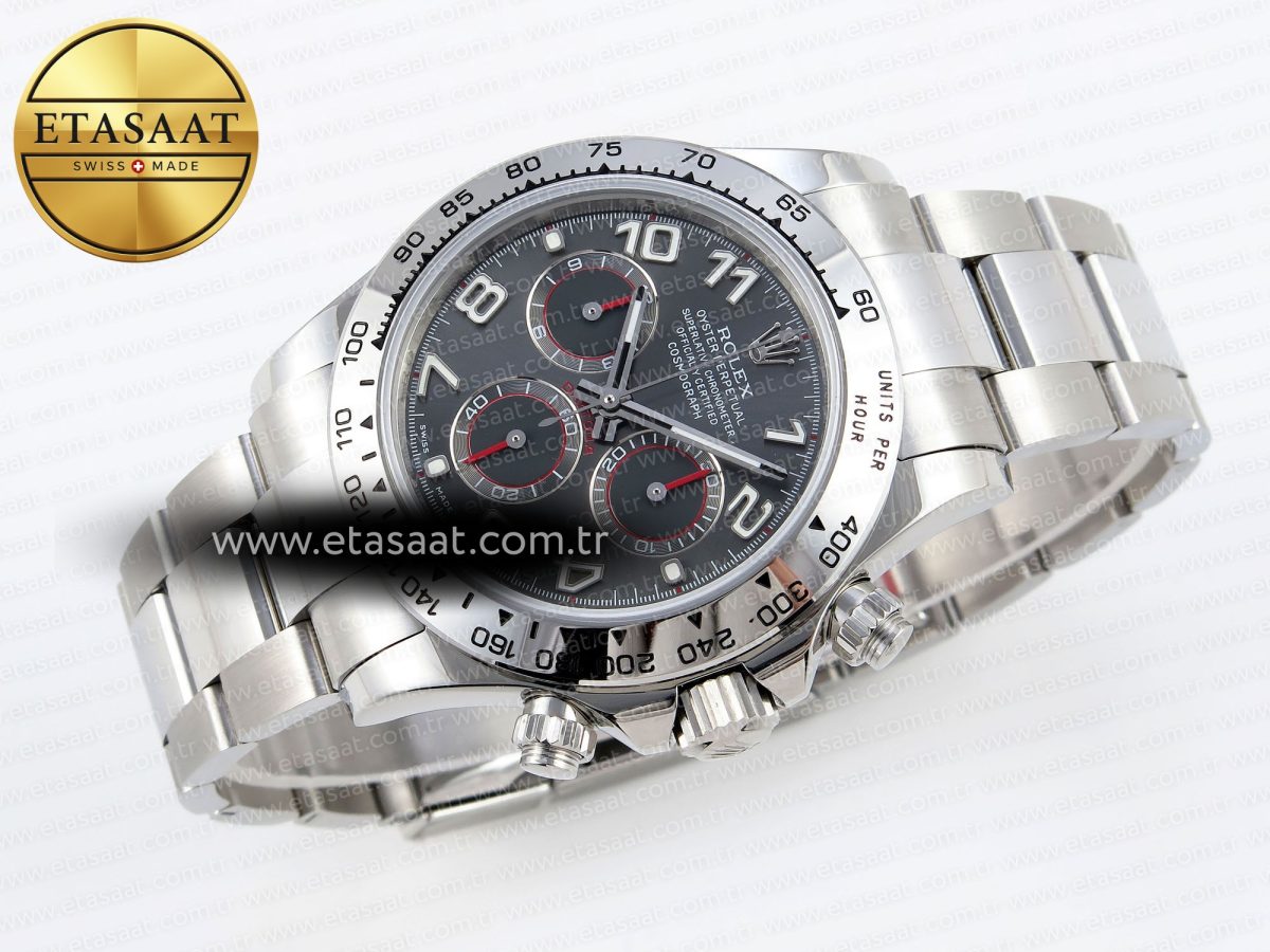 Rolex Daytona 116509 Gray Numeral Dial A7750 - Görsel 7