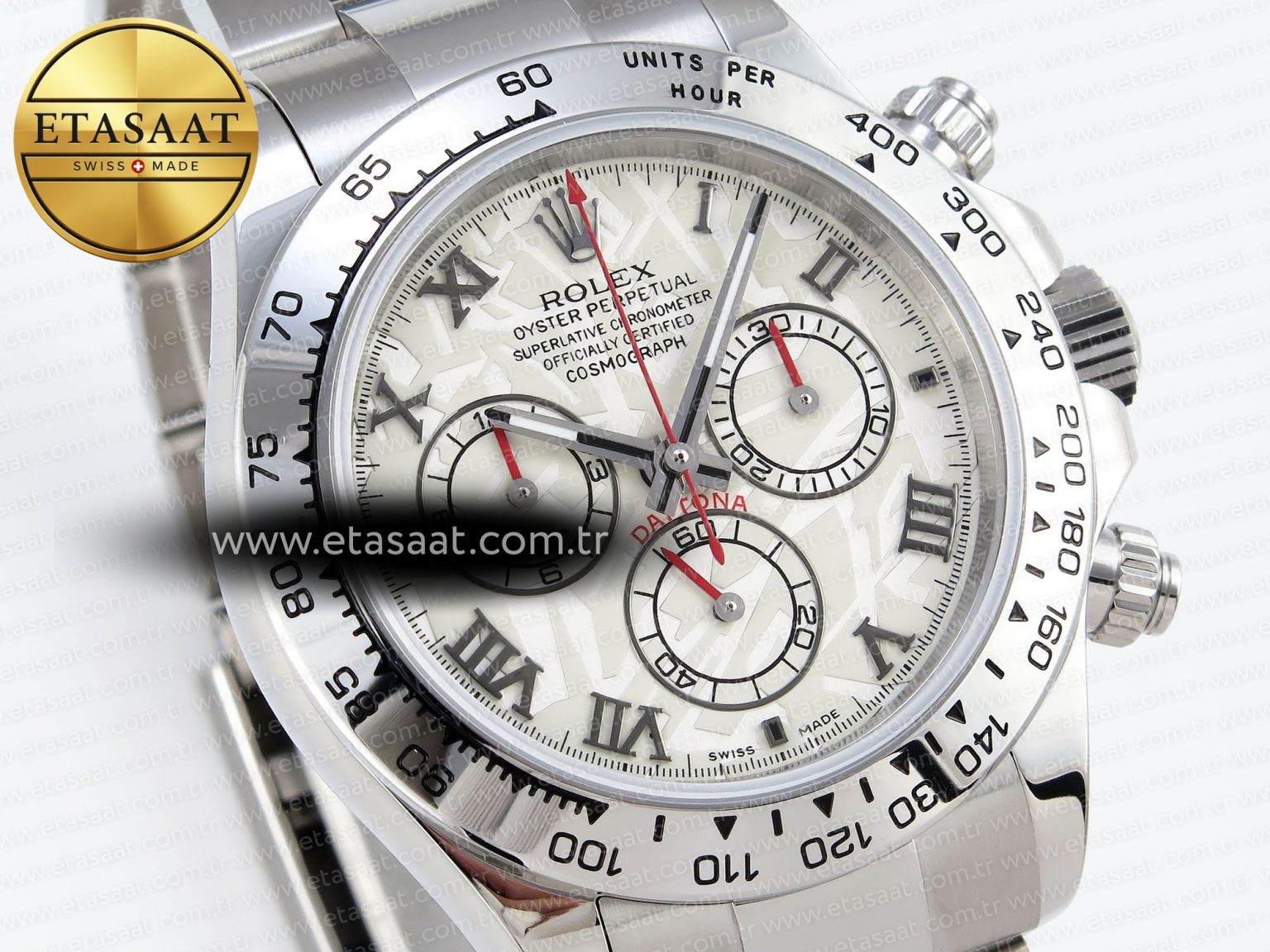 Rolex Daytona 116509 Meteorite Dial A7750 - Görsel 5