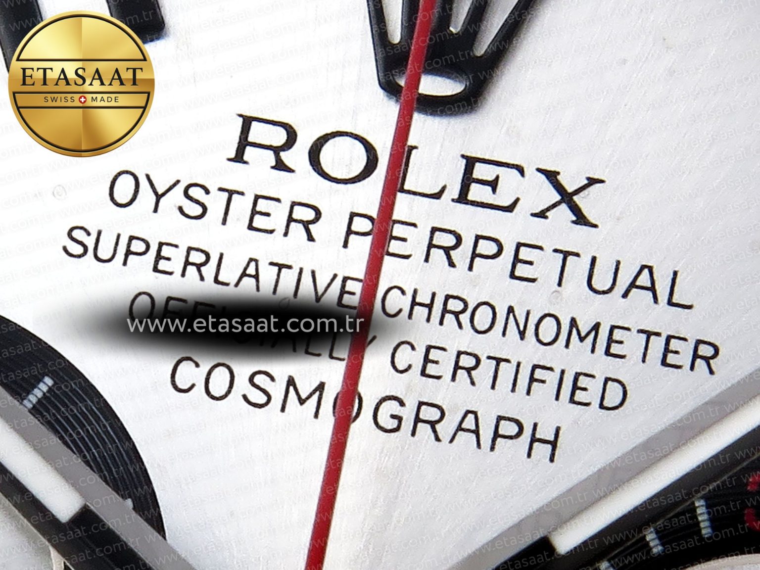 Rolex Daytona 116509 Silver Numeral Dial A7750 - Görsel 10