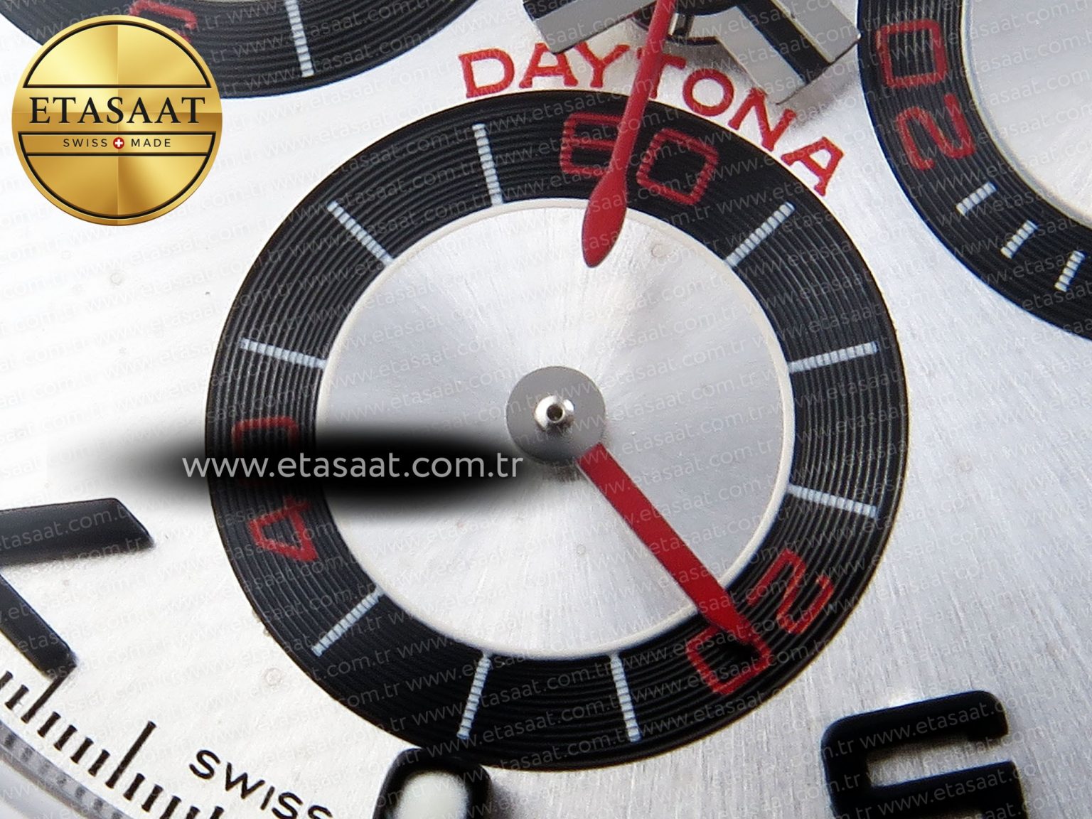 Rolex Daytona 116509 Silver Numeral Dial A7750 - Görsel 12