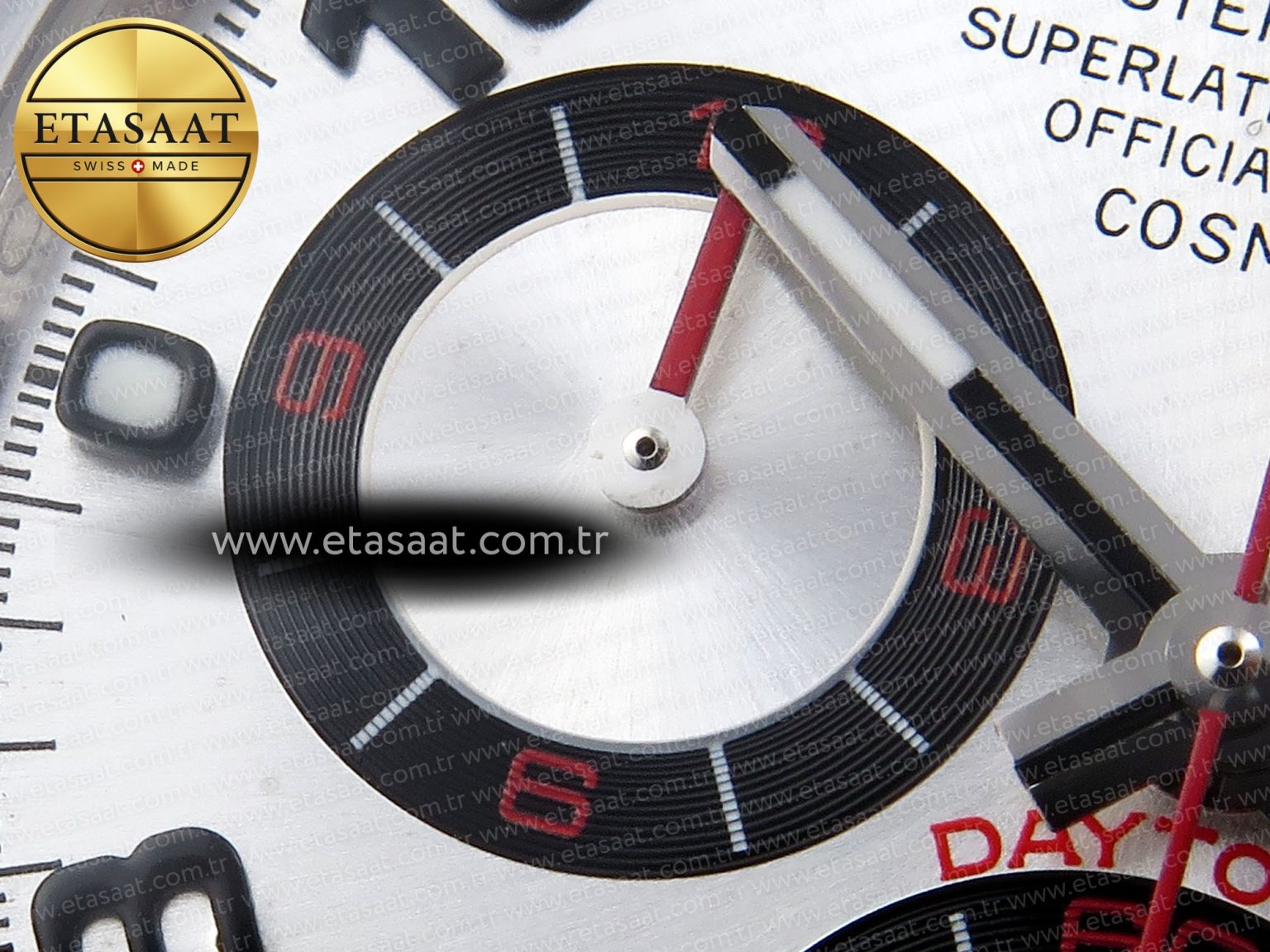 Rolex Daytona 116509 Silver Numeral Dial A7750 - Görsel 14