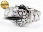 Rolex Daytona 116509 Silver Numeral Dial A7750 - Görsel 6