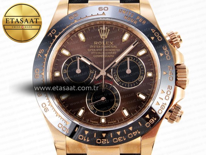 Rolex Daytona 116515 OYSTERFLEX SA4130 V2 - Görsel 20