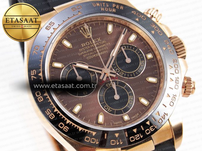 Rolex Daytona 116515 OYSTERFLEX SA4130 V2 - Görsel 8