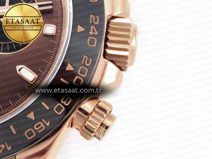 Daytona 116515 QF 1:1 Best Edition Brown Dial on Oysterflex Strap SH4130 V3 (Gain Weight) - Görsel 11