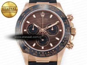 Daytona 116515 QF 1:1 Best Edition Brown Dial on Oysterflex Strap SH4130 V3 (Gain Weight) - Görsel 4