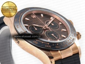 Daytona 116515 QF 1:1 Best Edition Brown Dial on Oysterflex Strap SH4130 V3 (Gain Weight) - Görsel 6