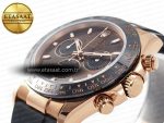 Daytona 116515 QF 1:1 Best Edition Brown Dial on Oysterflex Strap SH4130 V3 (Gain Weight) - Görsel 7