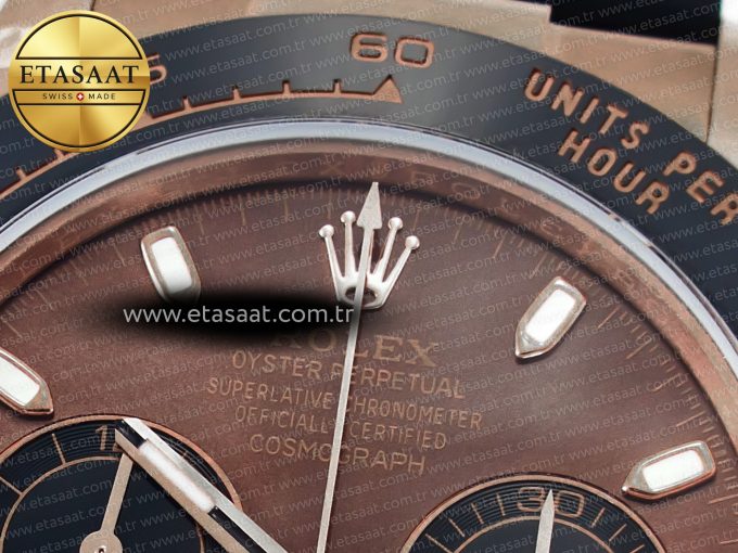 Daytona 116515 QF 1:1 Best Edition Brown Dial on Oysterflex Strap SH4130 V3 (Gain Weight) - Görsel 8