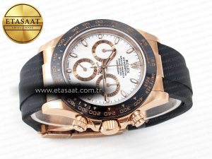 Daytona 116515 QF 1:1 Best Edition White Dial on Oysterflex Strap SH4130 V3 (Gain Weight) - Görsel 13