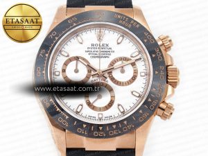 Daytona 116515 QF 1:1 Best Edition White Dial on Oysterflex Strap SH4130 V3 (Gain Weight) - Görsel 4