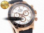 Daytona 116515 QF 1:1 Best Edition White Dial on Oysterflex Strap SH4130 V3 (Gain Weight) - Görsel 5