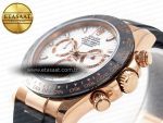 Daytona 116515 QF 1:1 Best Edition White Dial on Oysterflex Strap SH4130 V3 (Gain Weight) - Görsel 7