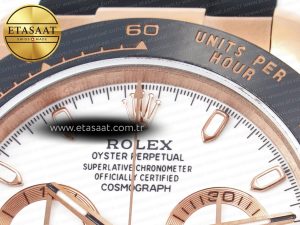 Daytona 116515 QF 1:1 Best Edition White Dial on Oysterflex Strap SH4130 V3 (Gain Weight) - Görsel 8