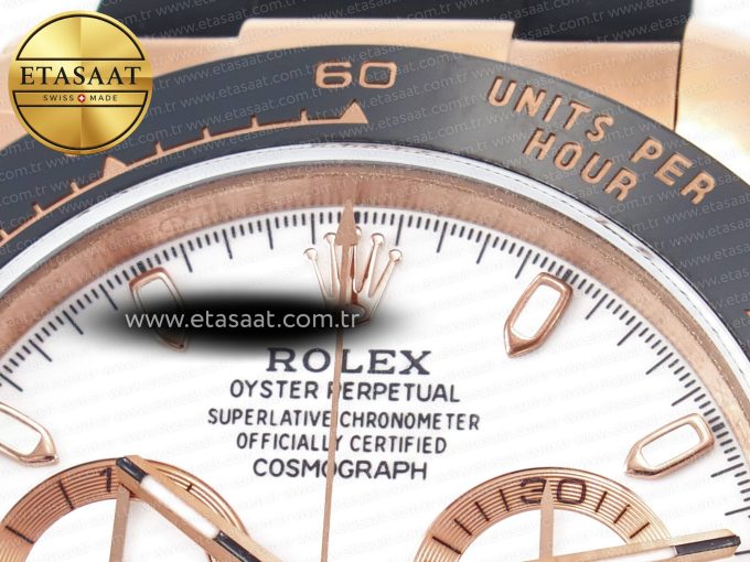 Daytona 116515 QF 1:1 Best Edition White Dial on Oysterflex Strap SH4130 V3 (Gain Weight) - Görsel 8