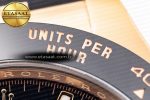 Daytona 116515 RG Clean Factory 1:1 Best Edition Black Ceramic Bezel Black Stick Dial on Oysterflex Rubber Strap A4130 - Görsel 10