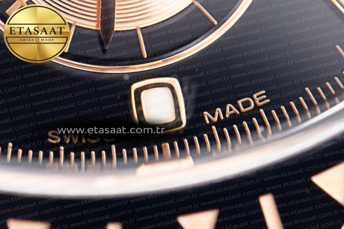 Daytona 116515 RG Clean Factory 1:1 Best Edition Black Ceramic Bezel Black Stick Dial on Oysterflex Rubber Strap A4130 - Görsel 14