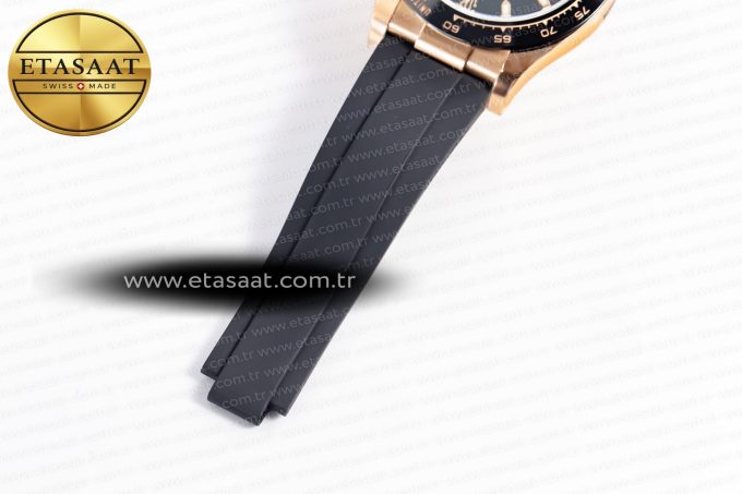 Daytona 116515 RG Clean Factory 1:1 Best Edition Black Ceramic Bezel Black Stick Dial on Oysterflex Rubber Strap A4130 - Görsel 27