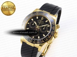 Daytona 116518 APSF 1:1 Best Edition Black Dial on Oysterflex Rubber Strap SH4130