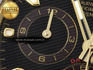 Daytona 116518 APSF 1:1 Best Edition Black Dial on Oysterflex Rubber Strap SH4130 - Görsel 14
