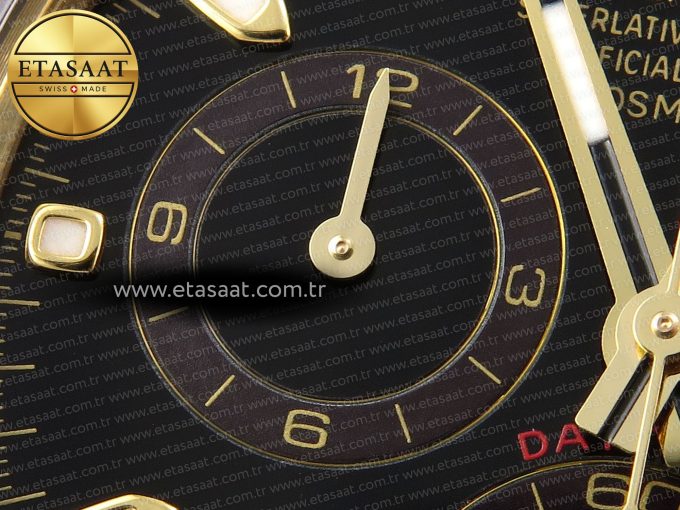 Daytona 116518 APSF 1:1 Best Edition Black Dial on Oysterflex Rubber Strap SH4130 - Görsel 14