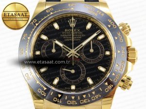 Daytona 116518 APSF 1:1 Best Edition Black Dial on Oysterflex Rubber Strap SH4130 - Görsel 4