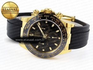 Daytona 116518 APSF 1:1 Best Edition Black Dial on Oysterflex Rubber Strap SH4130 - Görsel 6