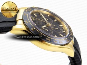 Daytona 116518 APSF 1:1 Best Edition Black Dial on Oysterflex Rubber Strap SH4130 - Görsel 9