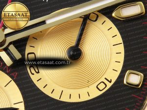 Daytona 116518 APSF 1:1 Best Edition Black/YG Dial on Oysterflex Rubber Strap SH4130 - Görsel 11