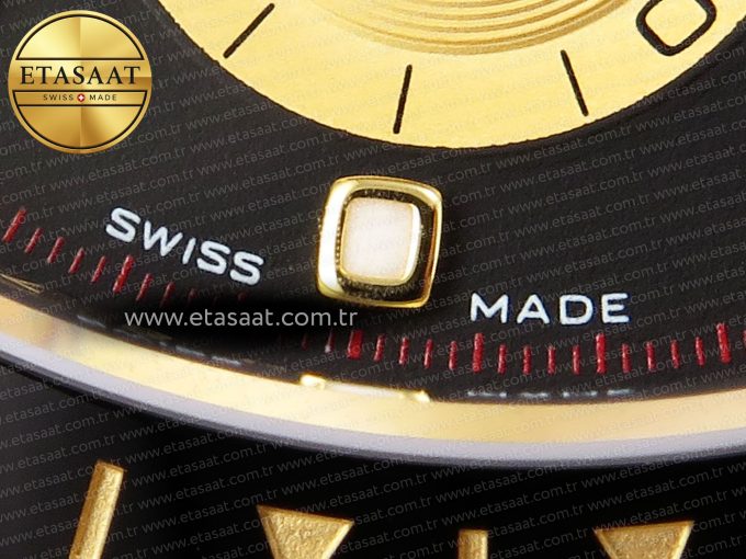 Daytona 116518 APSF 1:1 Best Edition Black/YG Dial on Oysterflex Rubber Strap SH4130 - Görsel 17