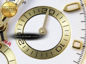 Daytona 116518 APSF 1:1 Best Edition White Dial on Oysterflex Rubber Strap SH4130 - Görsel 11