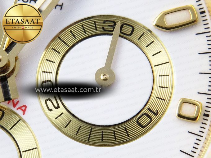 Daytona 116518 APSF 1:1 Best Edition White Dial on Oysterflex Rubber Strap SH4130 - Görsel 11