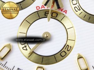 Daytona 116518 APSF 1:1 Best Edition White Dial on Oysterflex Rubber Strap SH4130 - Görsel 12