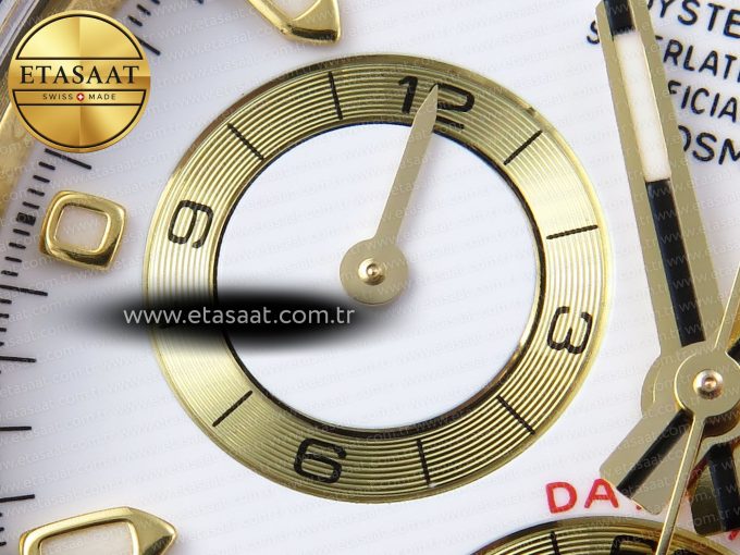 Daytona 116518 APSF 1:1 Best Edition White Dial on Oysterflex Rubber Strap SH4130 - Görsel 14