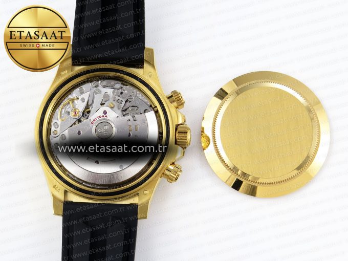 Daytona 116518 APSF 1:1 Best Edition White Dial on Oysterflex Rubber Strap SH4130 - Görsel 19