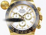 Daytona 116518 APSF 1:1 Best Edition White Dial on Oysterflex Rubber Strap SH4130 - Görsel 4