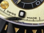 Daytona 116518 APSF 1:1 Best Edition YG/Black Dial on Oysterflex Rubber Strap SH4130 - Görsel 13