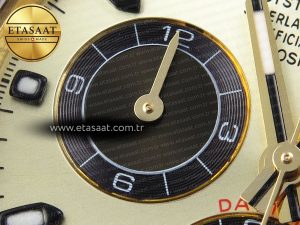 Daytona 116518 APSF 1:1 Best Edition YG/Black Dial on Oysterflex Rubber Strap SH4130 - Görsel 14