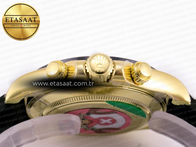 Daytona 116518 Clean 1:1 Best Edition YG Dial on Oysterflex Strap SA4130 - Görsel 13